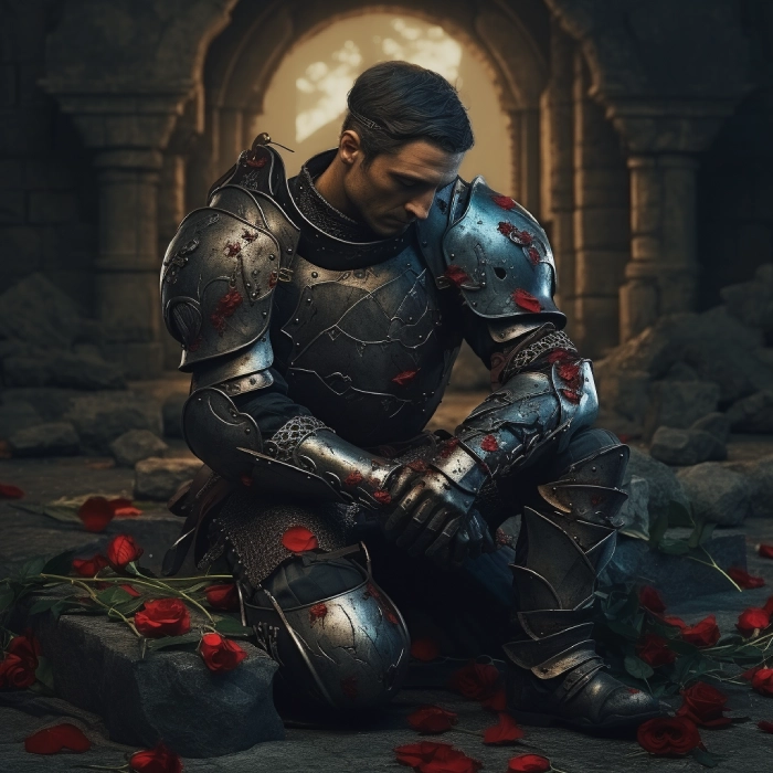 a heartbroken knight